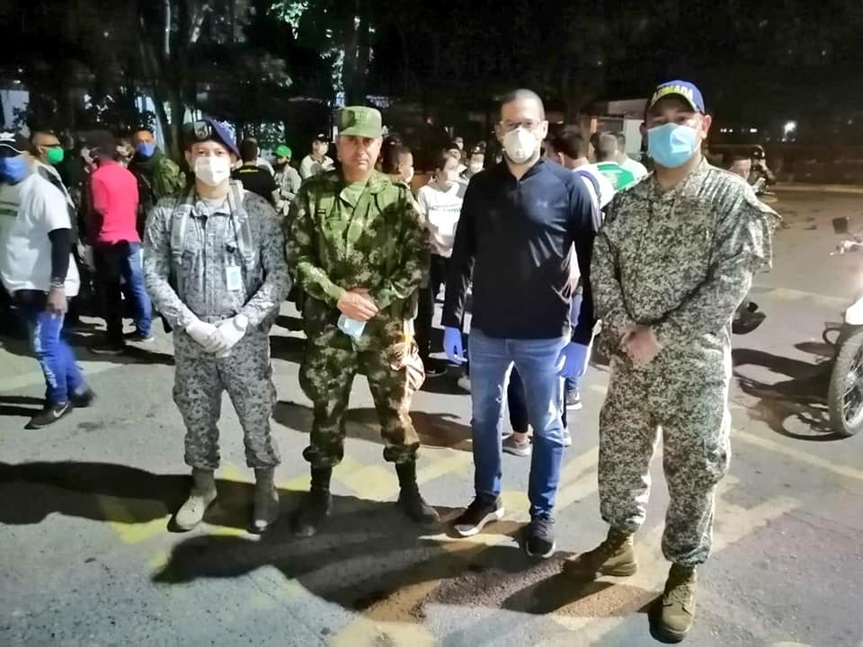 Grupo de fuerzas armadas de Colombia